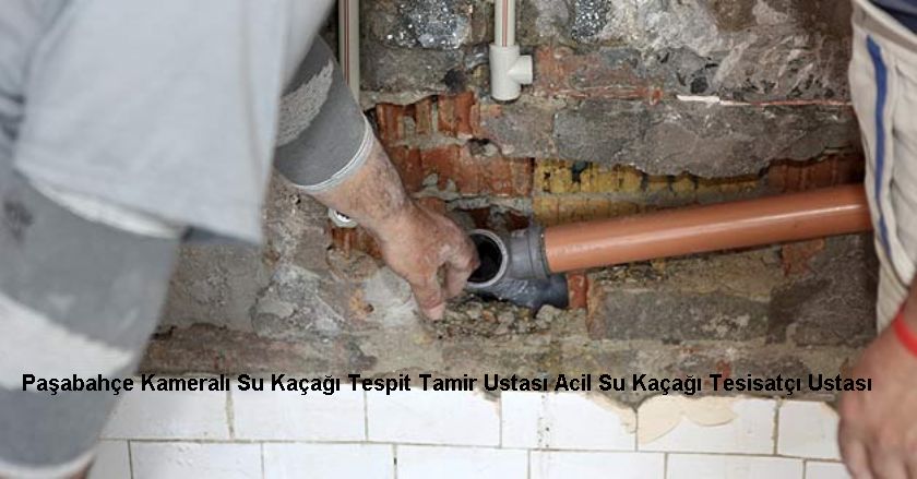 Paşabahçe Kameralı Su Kaçağı Tespit Tamir Ustası Acil Su Kaçağı Tesisatçı Ustası