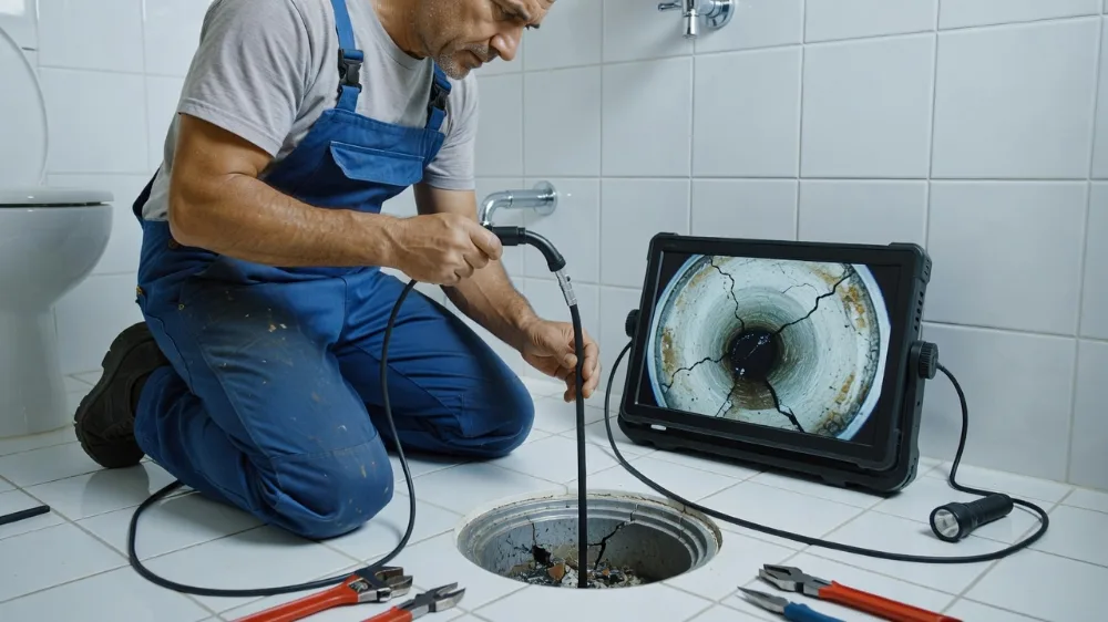 Adım 3: Kamera ile Boru İçi İnceleme Adım 3: Kamera ile Boru İçi İnceleme