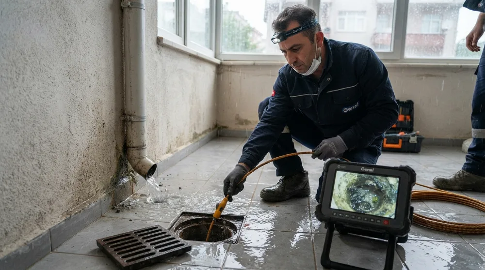 Banyo Gideri Her Yağmurda Taşıyor: Kameralı Tıkanıklık Açma ile Kalıcı Çözüm Mümkün mü?