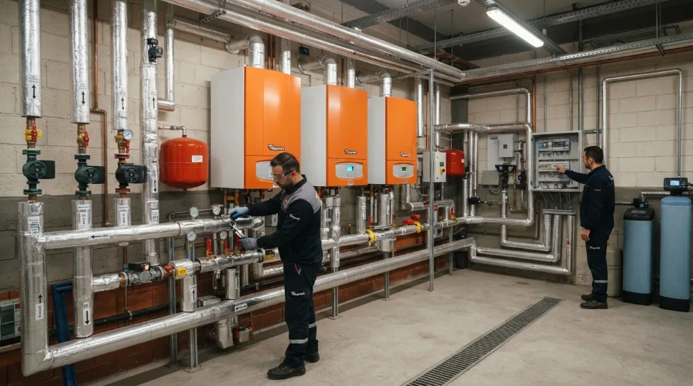 Baymak Merkezi Sistem Kazan Dairesi Kurulumu: Anahtar Teslim Mekanik Tesisat Proje Uygulaması