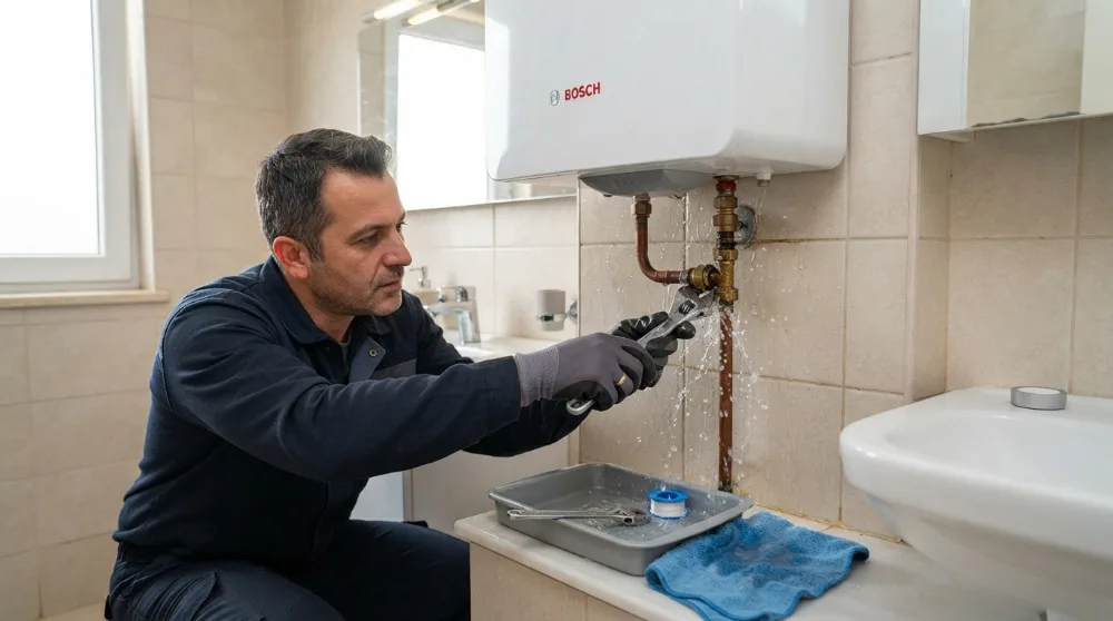 Bosch Banyo Boru Sızıntısı: Tamir Maliyeti Ne Kadar Tutar
