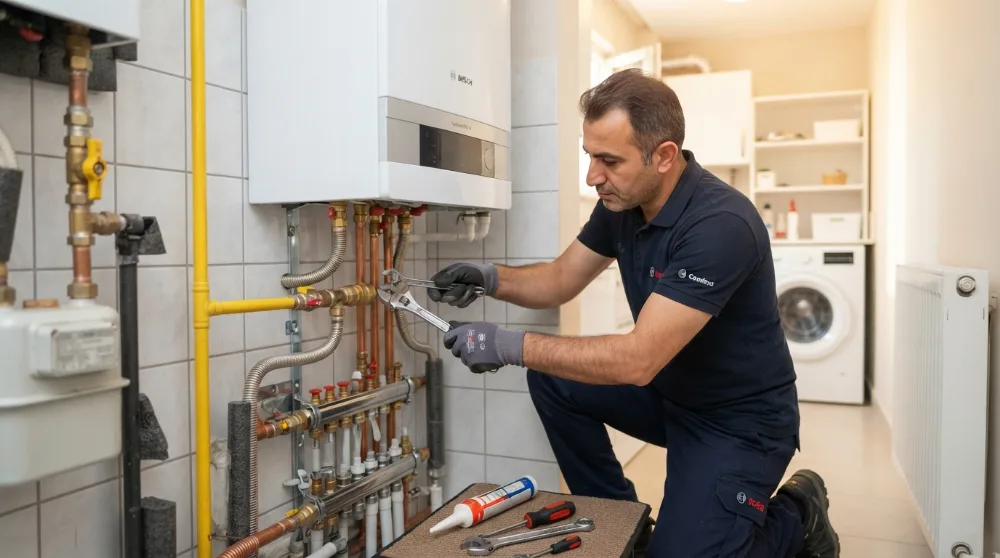 Bosch Kombi Tesisatı Yenileme: İGDAŞ Onaylı Usta Desteği