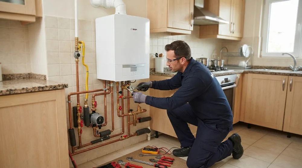 Bosch Yoğuşmalı Kombi Kurulumu: Daire Doğalgaz Tesisat Değişim Projesi Hazırlama Rehberi