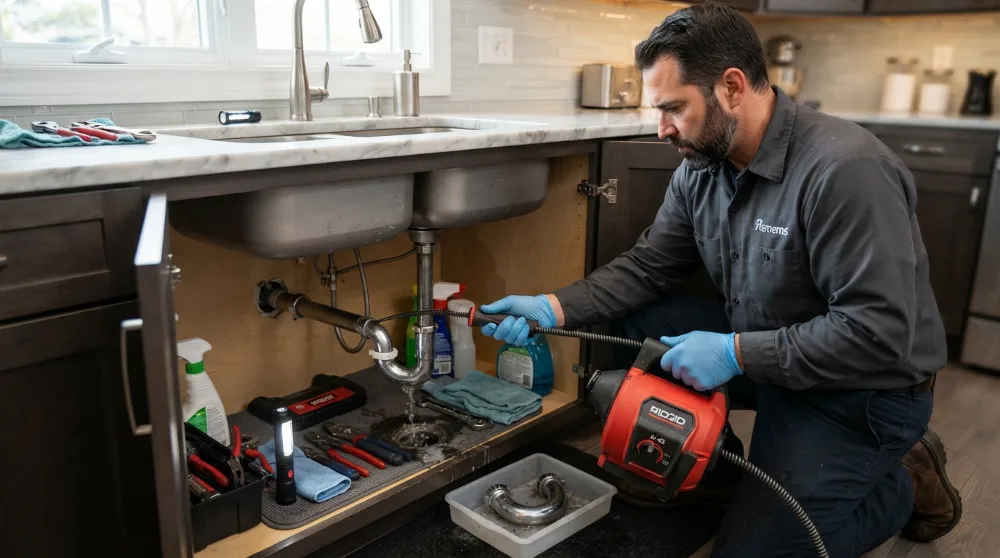 Lavabo Gideri Tıkanıklığı: Garantili ve Hızlı Profesyonel Açma İşlemi