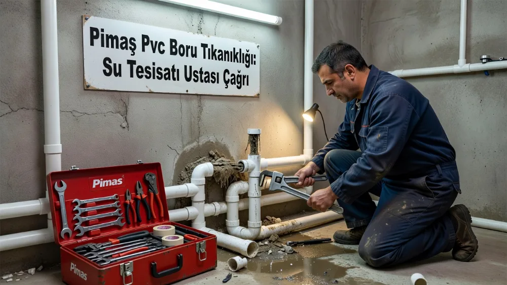 Pimaş Pvc Boru Tıkanıklığı: Su Tesisati Ustası Çağrı