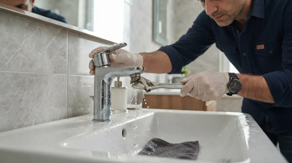 Vitra Lavabo Bataryası Akıyor: Banyo Tesisatçısı Ne Zaman Çağrılmalı?